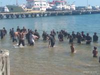 Keceriaan siswa siswi SMK Negeri 3 Seram Bagian Timur