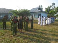 Upacara SMK Negeri 3 Seram Bagian Timur